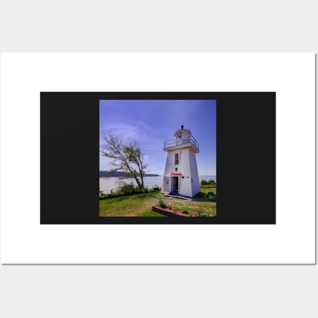 Nova Scotia's Walton Lighthouse Wall Art by kenmo